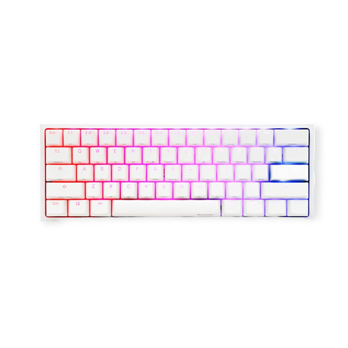 Ducky One 2 Mini Pure White Mechanical Keyboard