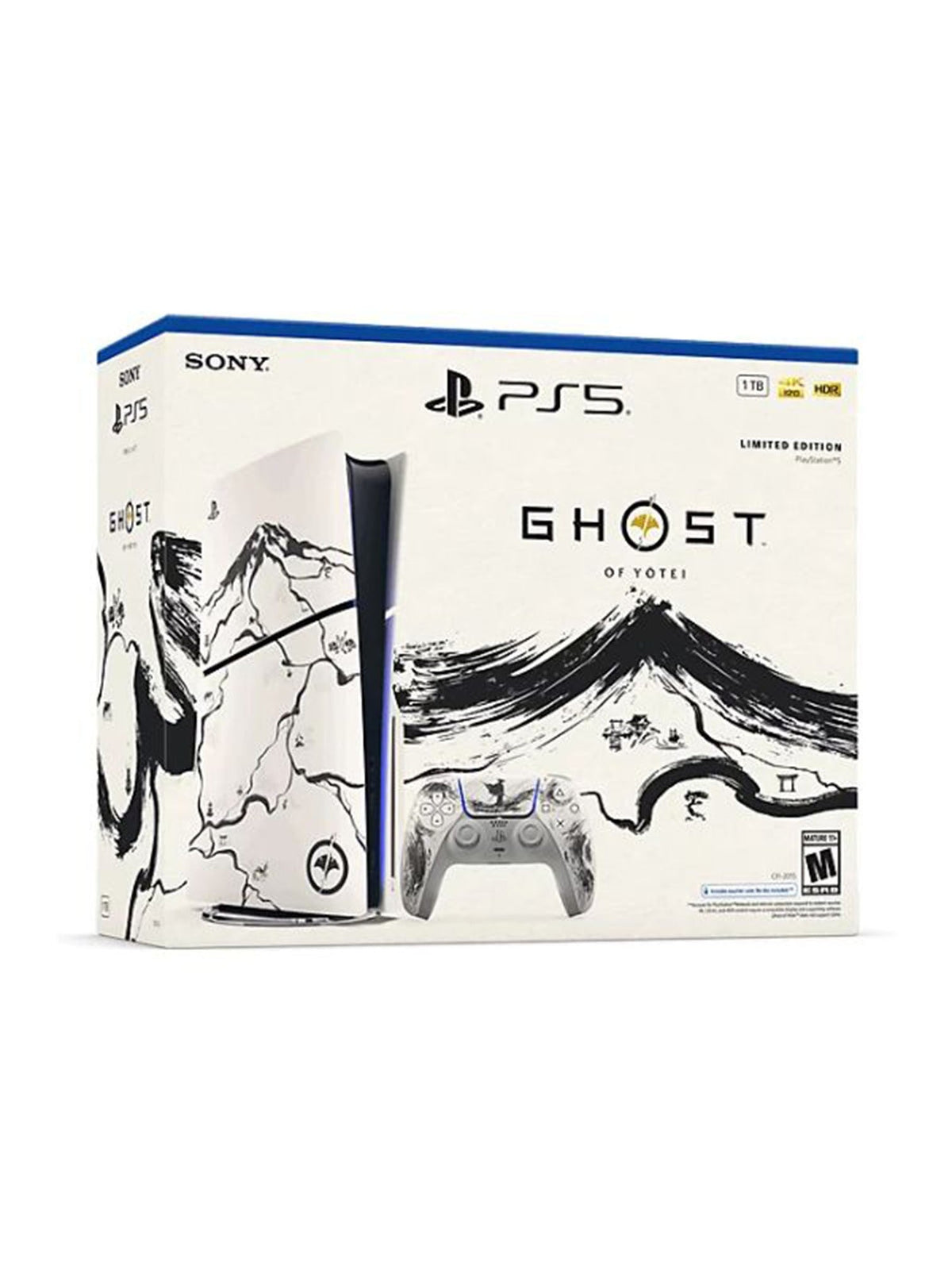 PlayStation 5 Console - Ghost of Yotei (Black)