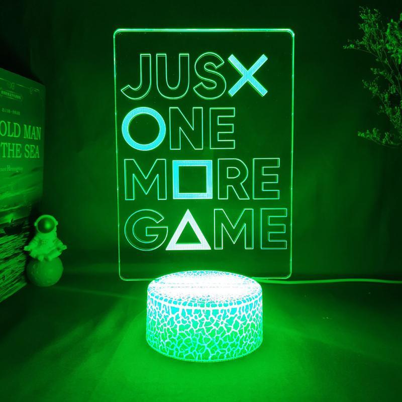 Just One More Game 3D Light Icon