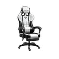 CDMX YT-012 Gaming Chair- Black & White