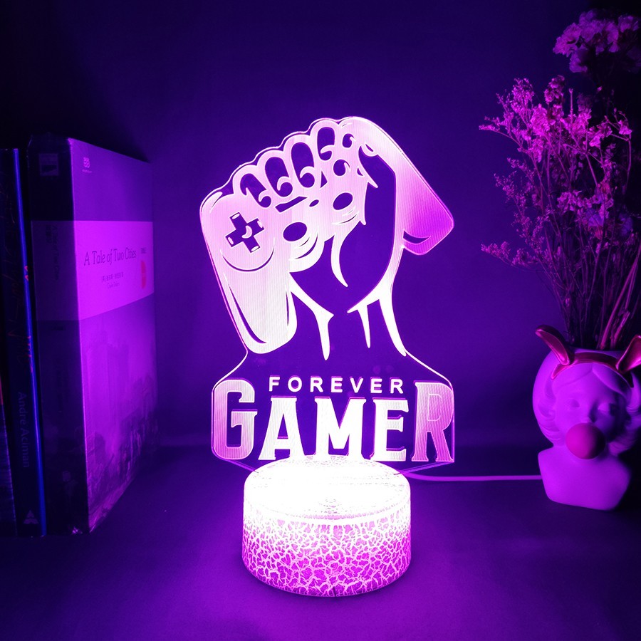 Forever Gamer 3D Light Icon
