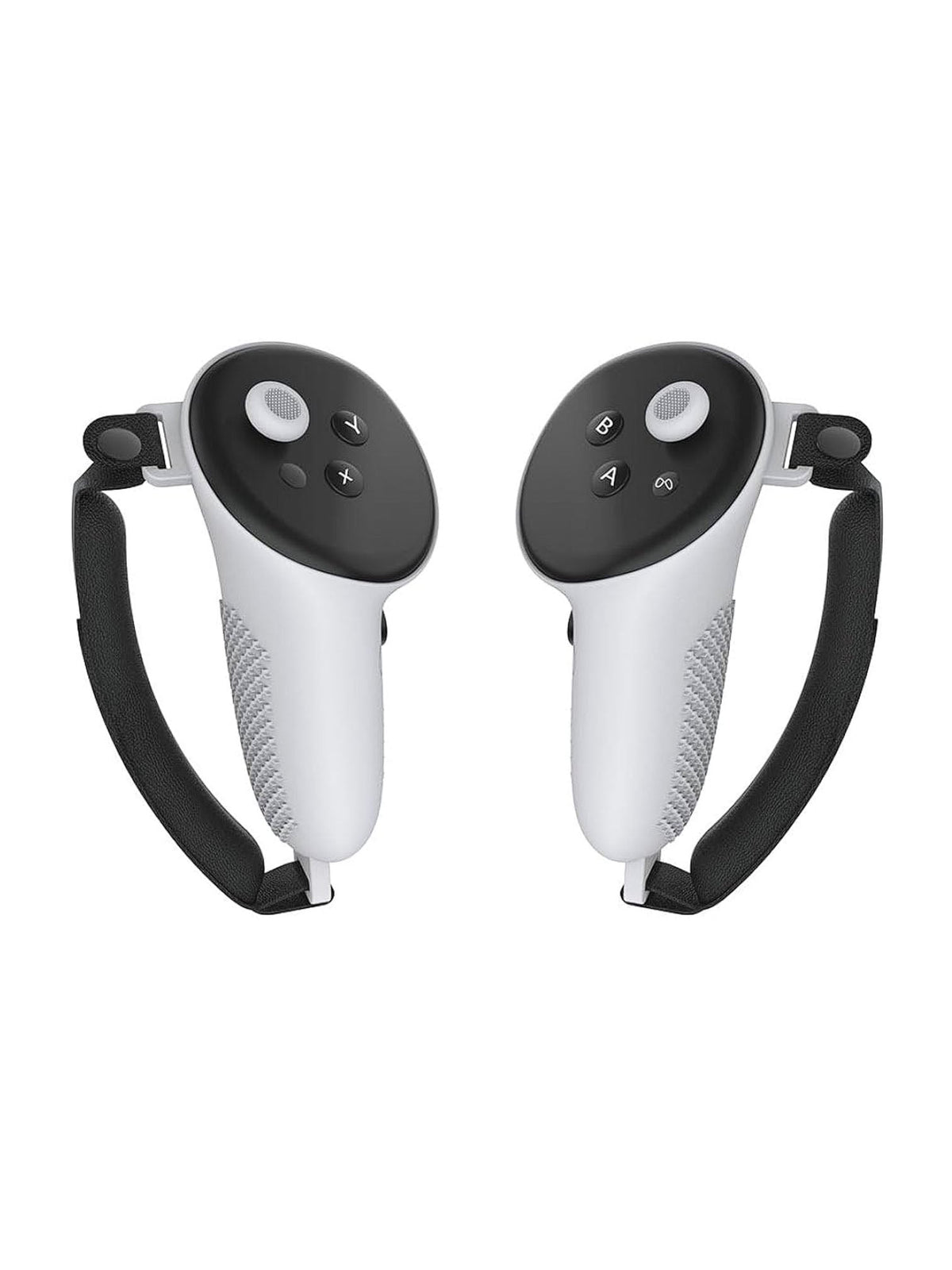VR Controller Protective Silicone Cover with Analog Grips for Meta Quest 3 & 3S Controllers