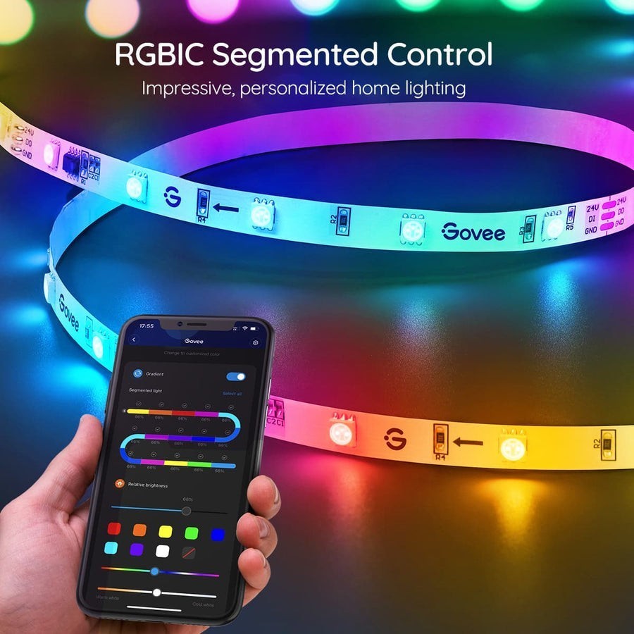 Govee RGBIC Bluetooth LED Strip Light