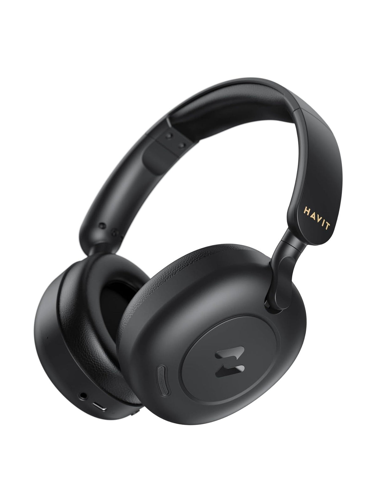 Havit H655BT Hybrid Active Noise Cancelling Headphones (Black)