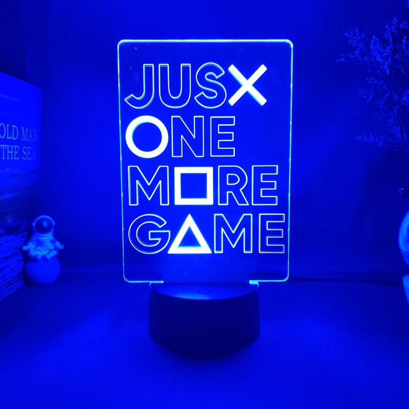 Just One More Game 3D Light Icon