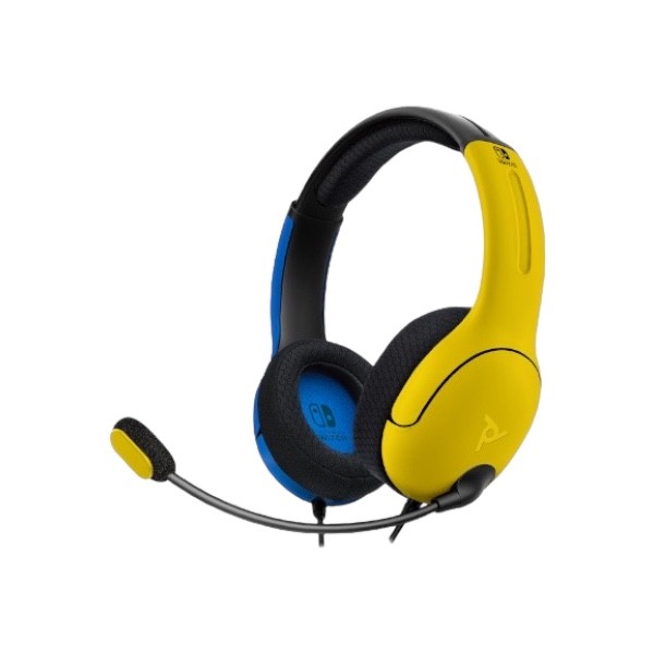 Nintendo Switch LVL40 Wired Stereo Gaming Headset - Blue & Yellow