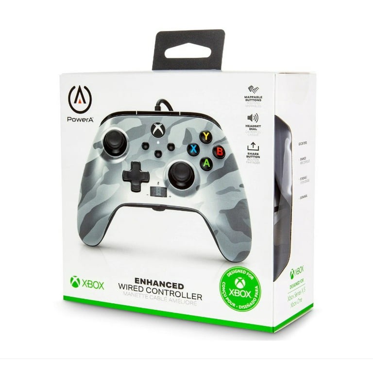 Xbox Power A Enhanced Metallic Camo Wired Controller