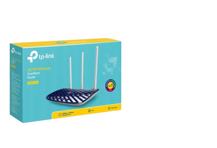 TP-Link Archer C20 AC750 Wireless Dual Band Router