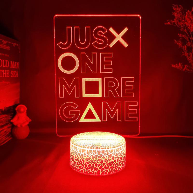 Just One More Game 3D Light Icon