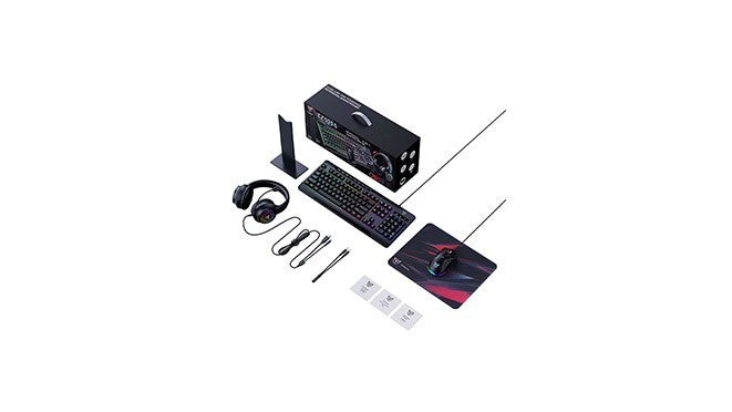 Onikuma TZ5006 Professional 5 in 1 Game Five Piece Set