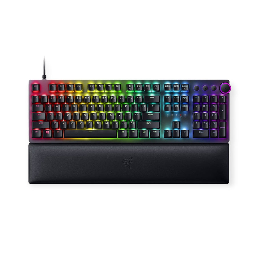 Razer Huntsman V2 Optical Gaming Keyboard (Clicky Purple Switch)
