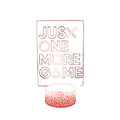 Just One More Game 3D Light Icon