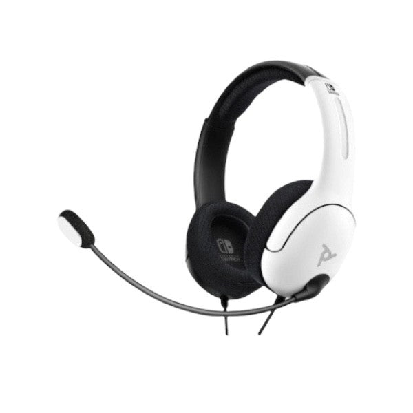 Nintendo Switch LVL40 Wired Stereo Gaming Headset - Black & White