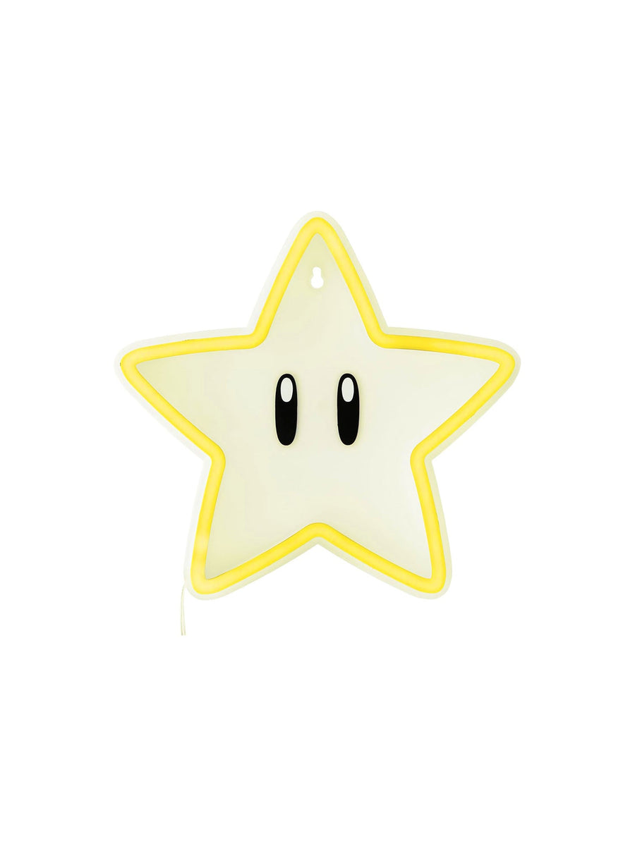 Super Mario Super Star LED Neon Wall Light