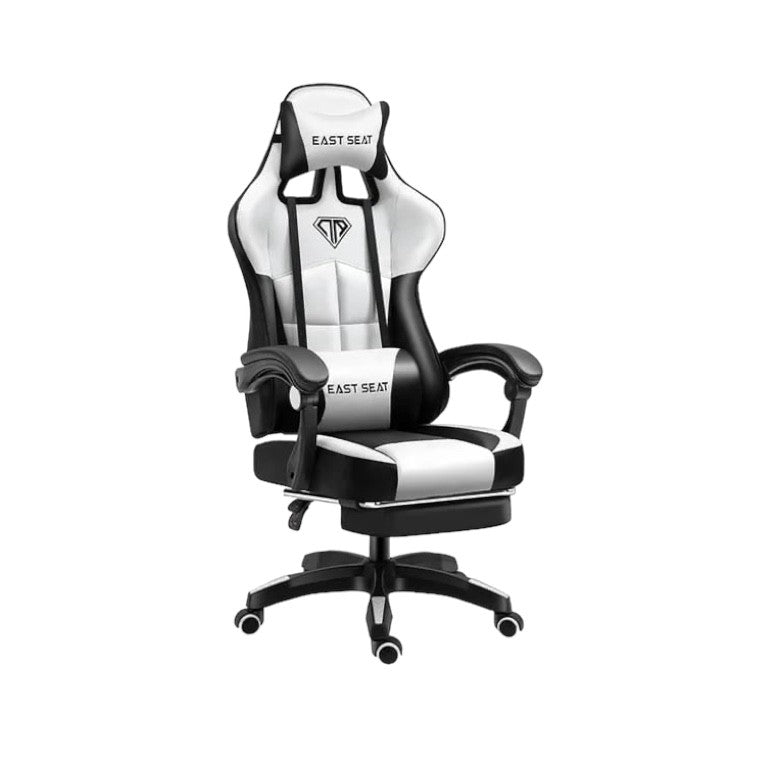 CDMX YT-012 Gaming Chair- Black & White