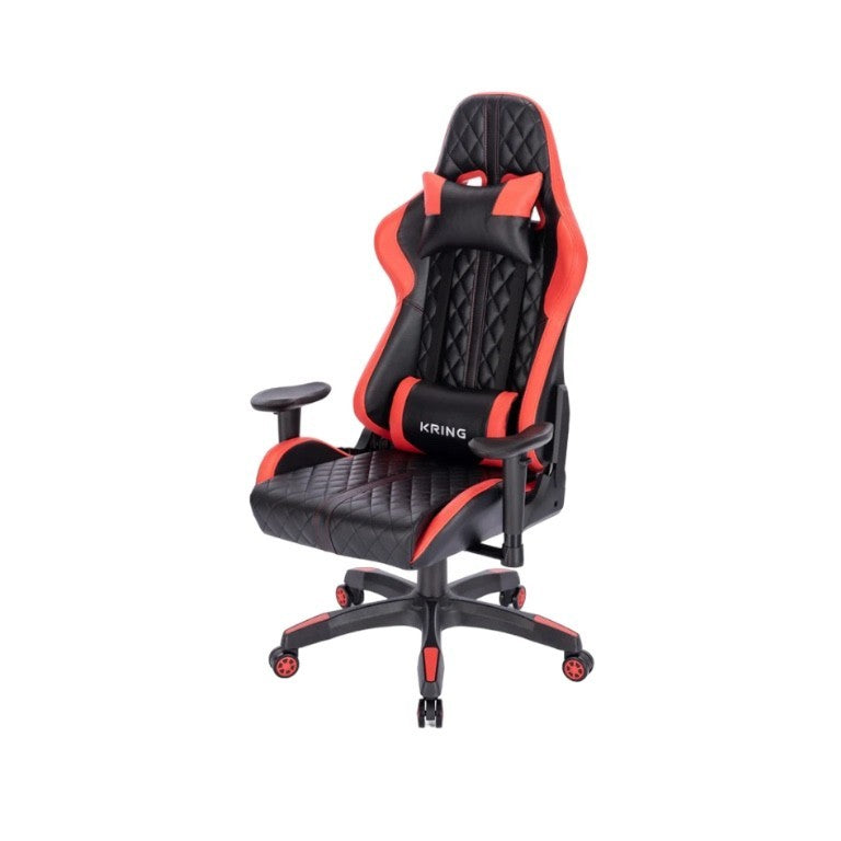 Kring BY-518 Ergonomic Gaming Chair- Black & Red