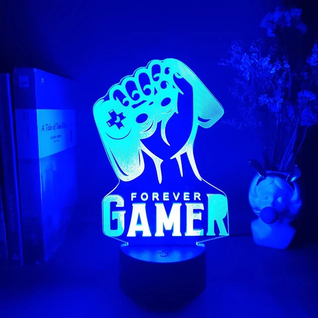 Forever Gamer 3D Light Icon