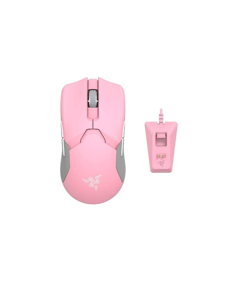 Razer Viper Ultimate And Mouse Dock- Quartz Pink