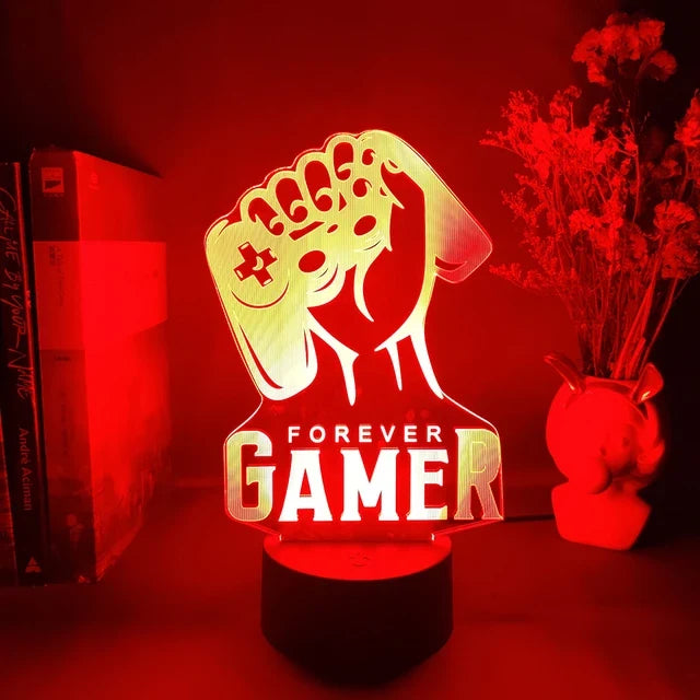 Forever Gamer 3D Light Icon