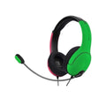 Nintendo Switch LVL40 Wired Stereo Gaming Headset - Pink & Green