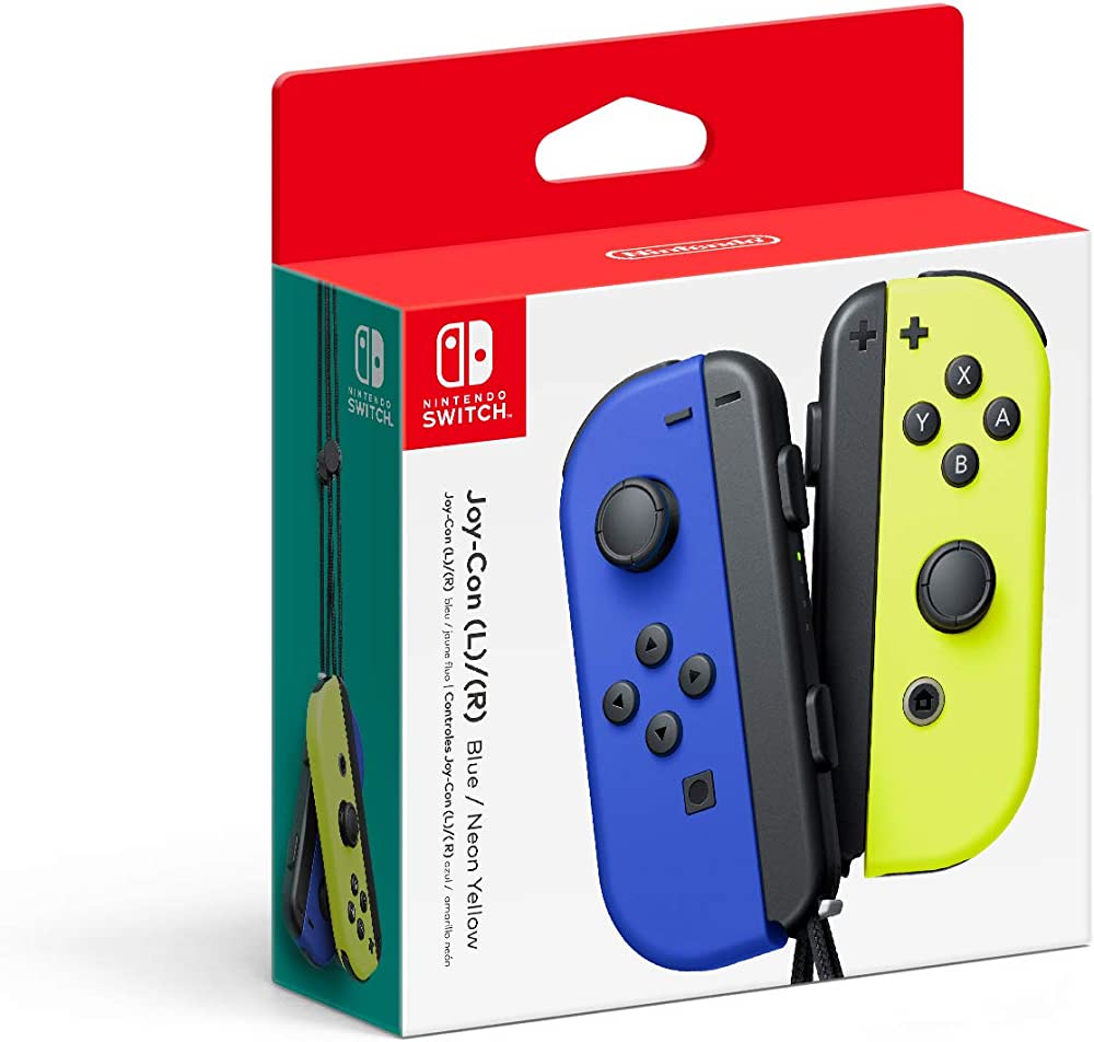 Nintendo Switch Joy-Con (L)/(R) Blue/Neon Yellow