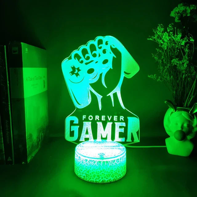 Forever Gamer 3D Light Icon