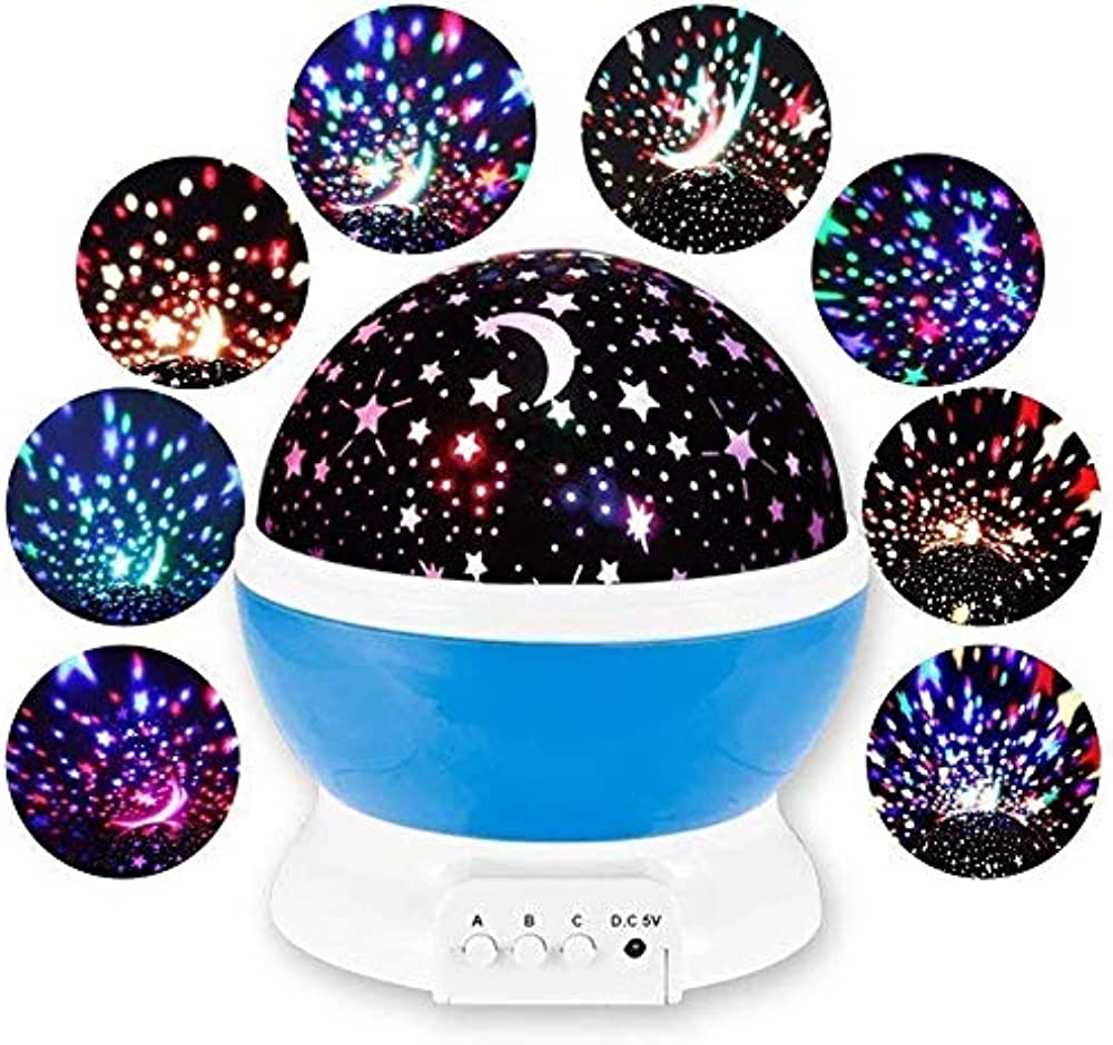 Romantic Revolving Star Light