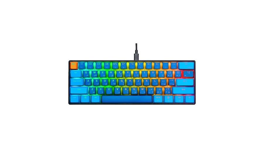 GamerTek GK60 - Mechanical Mini Keyboard - Jazz