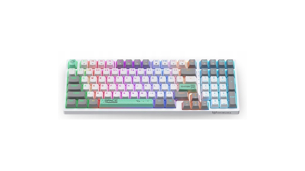 Onikuma Mechanical Keyboard - Space Gray - G38