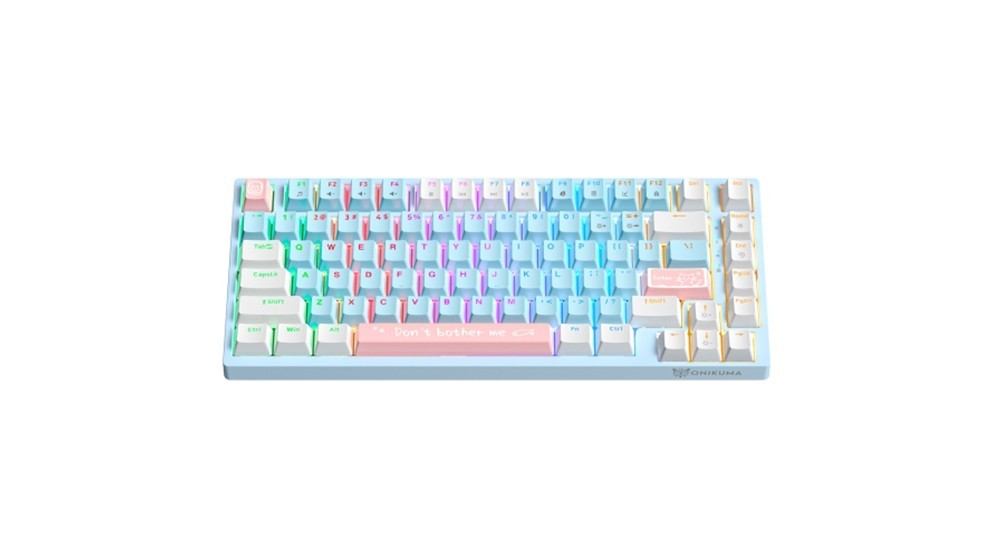 Onikuma Mechanical Keyboard - Don't Bother Me! - G52