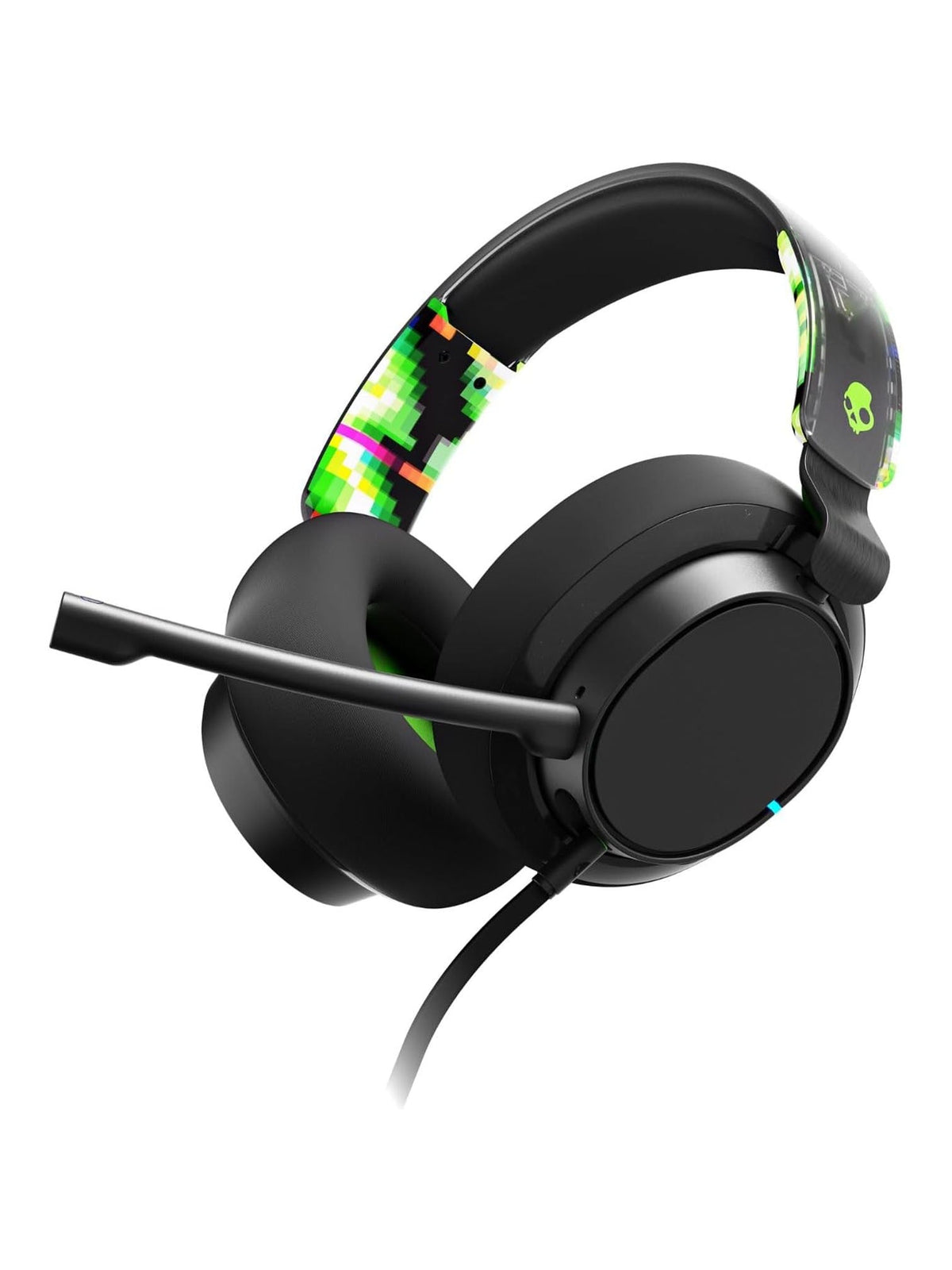 Skullcandy SLYR Pro Multi-Platform Wired Gaming Headset - Green Digi-Hype