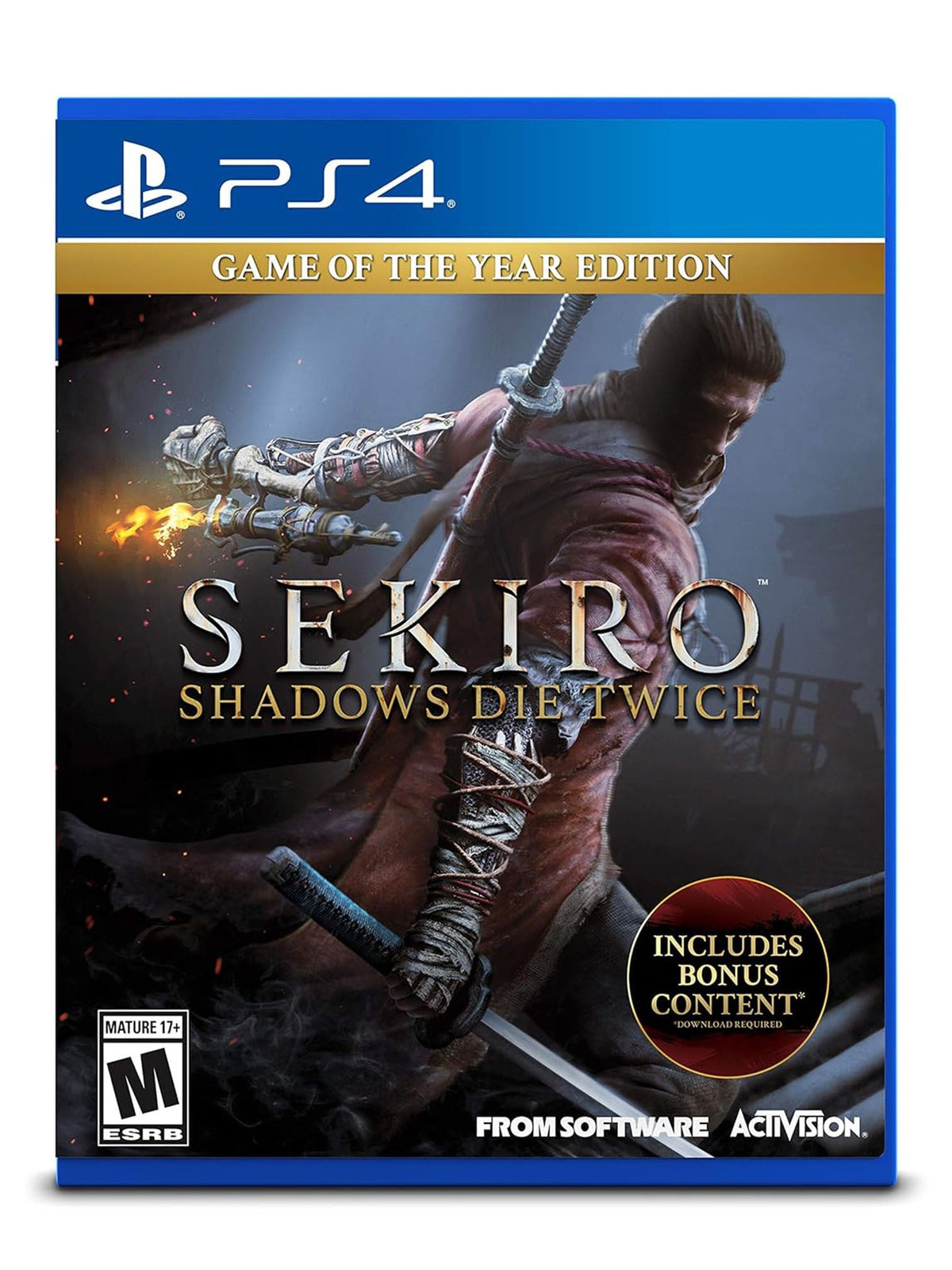 Sekiro Shadows Die Twice (Ps4)