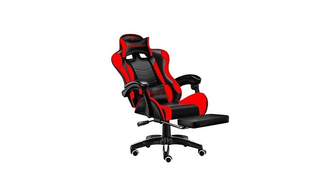 Dead Skull Gaming Chair - Red